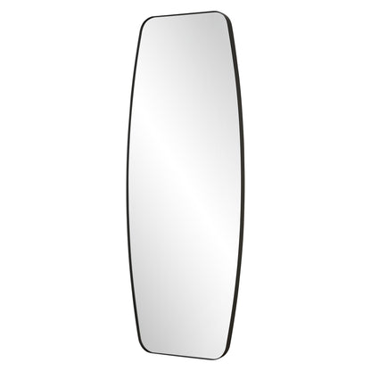 Uttermost Caspian Curved Black Dressing Mirror 09977