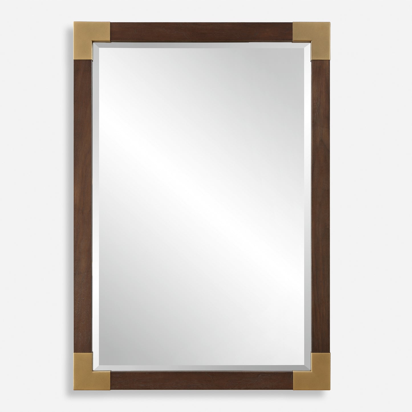 Uttermost Rhea Walnut Mirror 09979