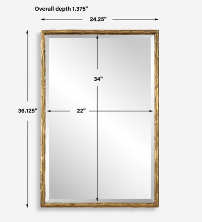 Uttermost Sutton Gold Vanity Mirror 09993