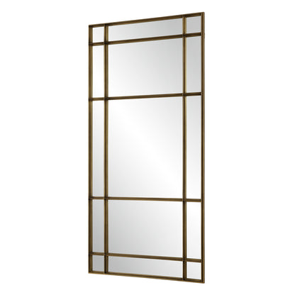 Uttermost Spurgeon Gold Window Mirror 08182