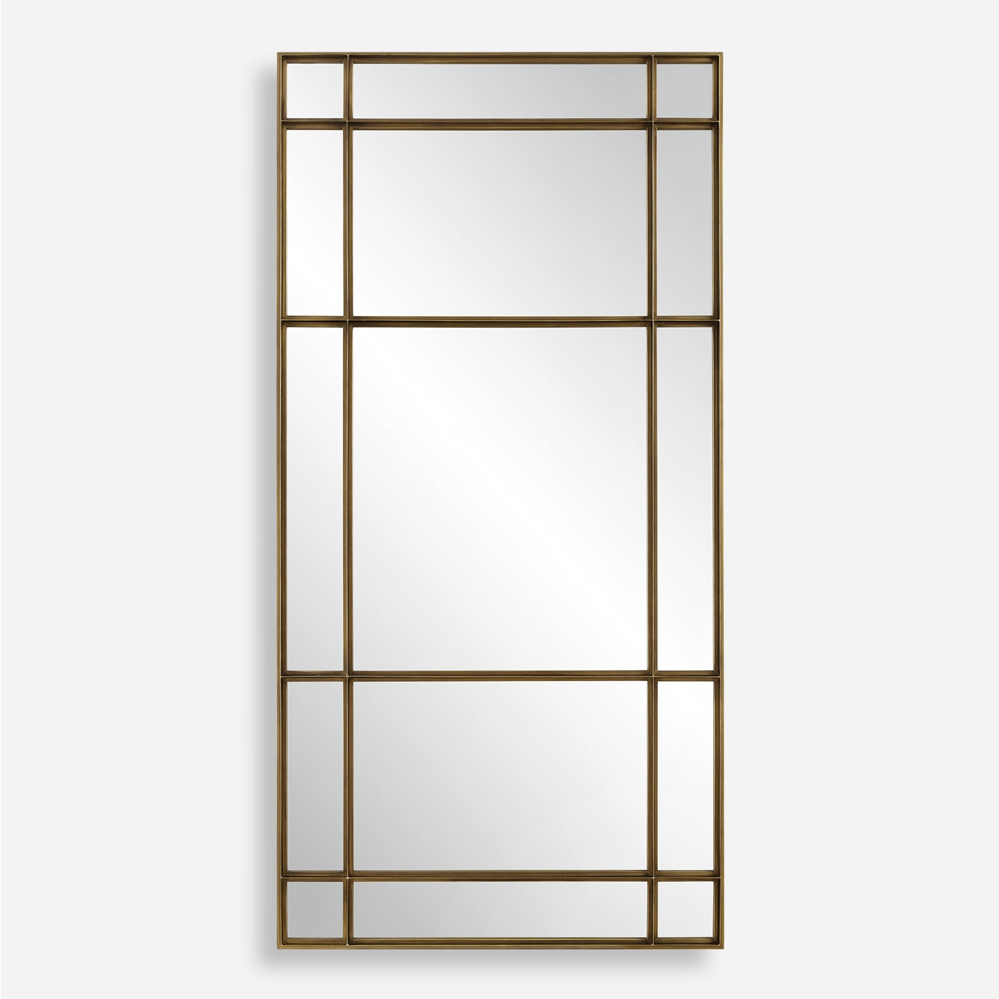 Uttermost Spurgeon Gold Window Mirror 08182