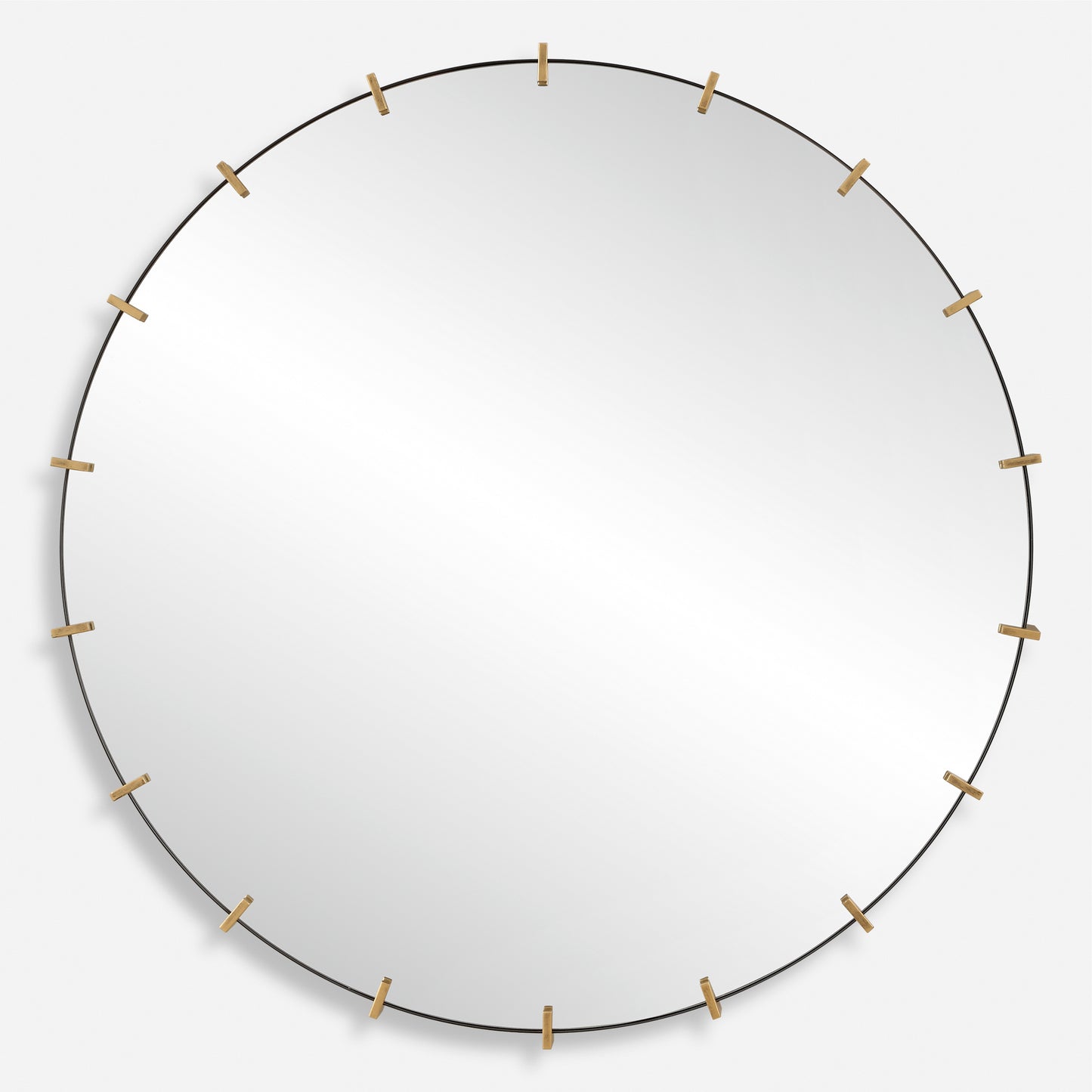 Uttermost Pali Industrial Round Mirror 09994