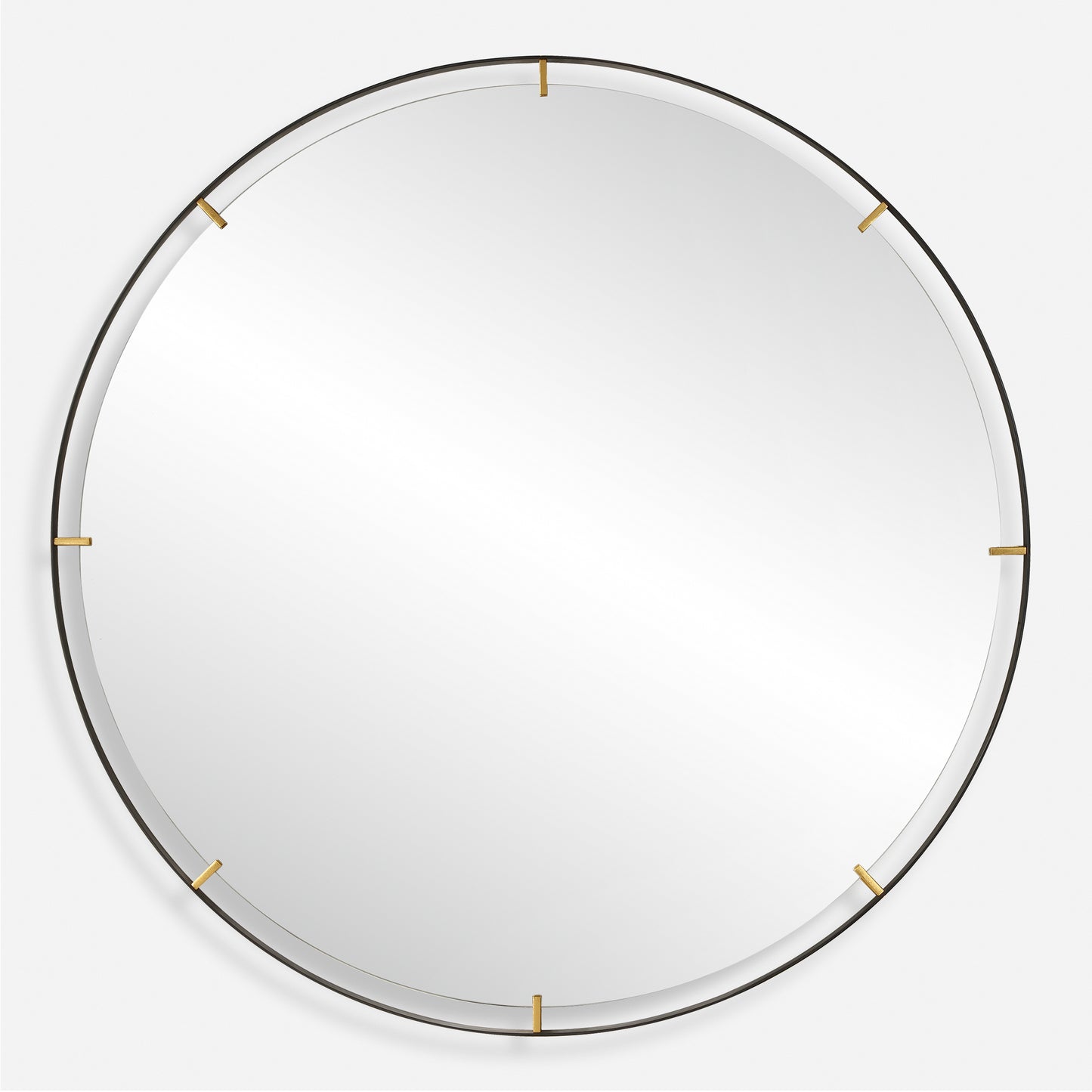 Uttermost Grand Pendulum Round Mirror 09982