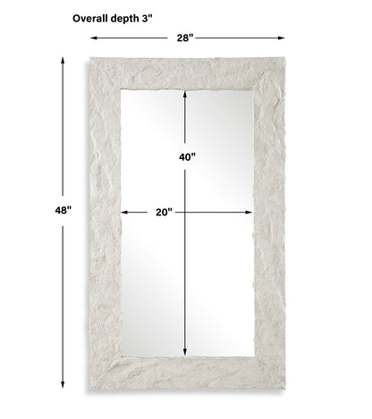 Uttermost Quarry Rectangle Stone Veneer Mirror 08187