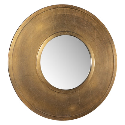 Uttermost Axel Round Brass Mirror 07088