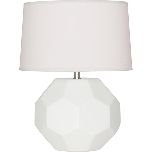 Robert Abbey  Matte Lily Franklin Accent Lamp in Matte Lily Glazed Ceramic MLY02