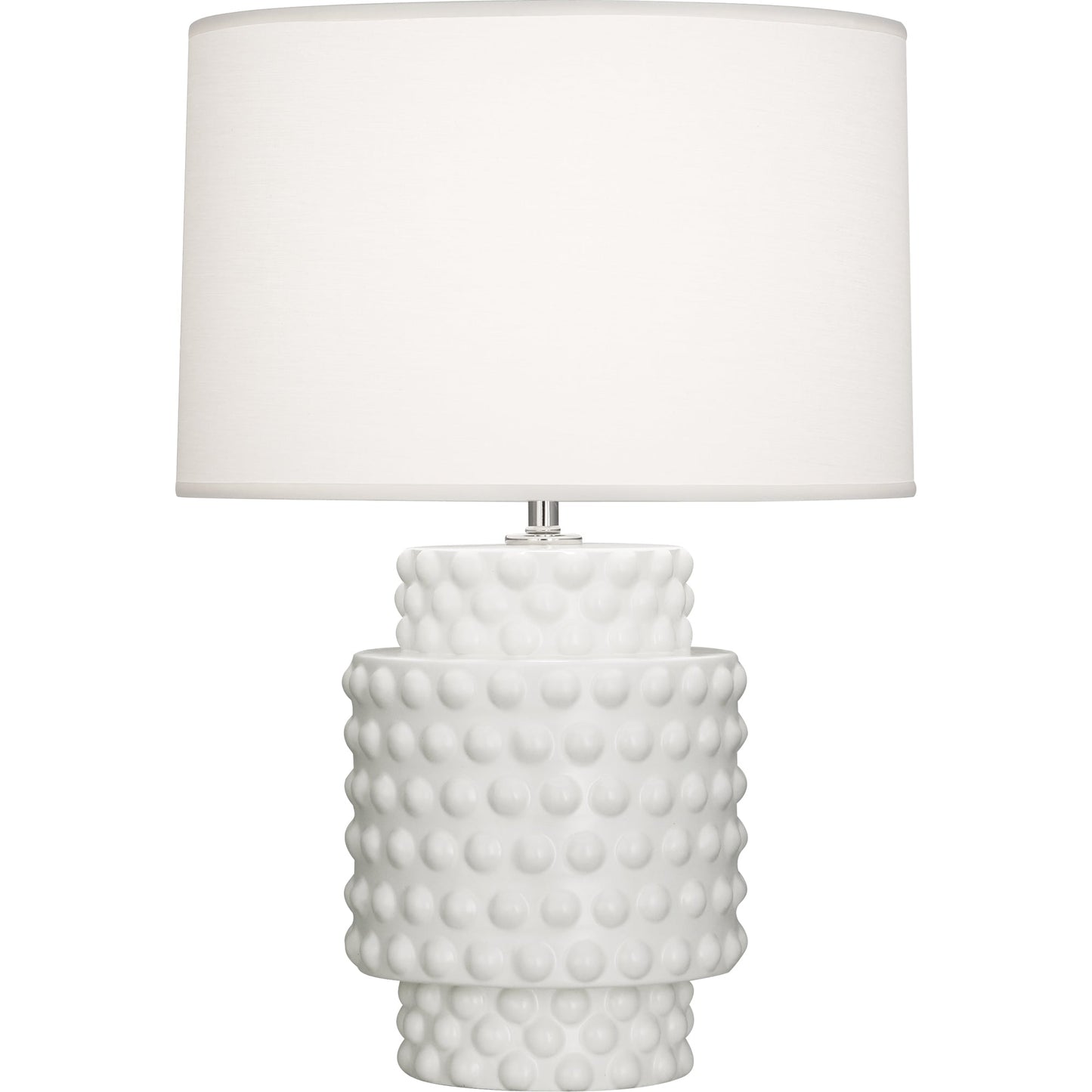 Robert Abbey  Matte Lily Dolly Accent Lamp in Matte Lily Glazed Textured Ceramic MLY09