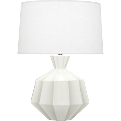 Robert Abbey  Matte Lily Orion Ceramic Table Lamp in Matte Lily Glazed Ceramic MLY17