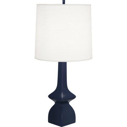 Robert Abbey  Matte Midnight Blue Jasmine Table Lamp in MATTE MIDNIGHT BLUE GLAZED CERAMIC MMB10