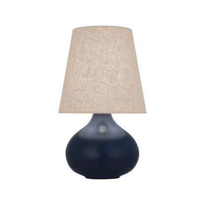 Robert Abbey  Matte Midnight Blue June Accent Lamp in Matte Midnight Blue Glazed Ceramic MMB91