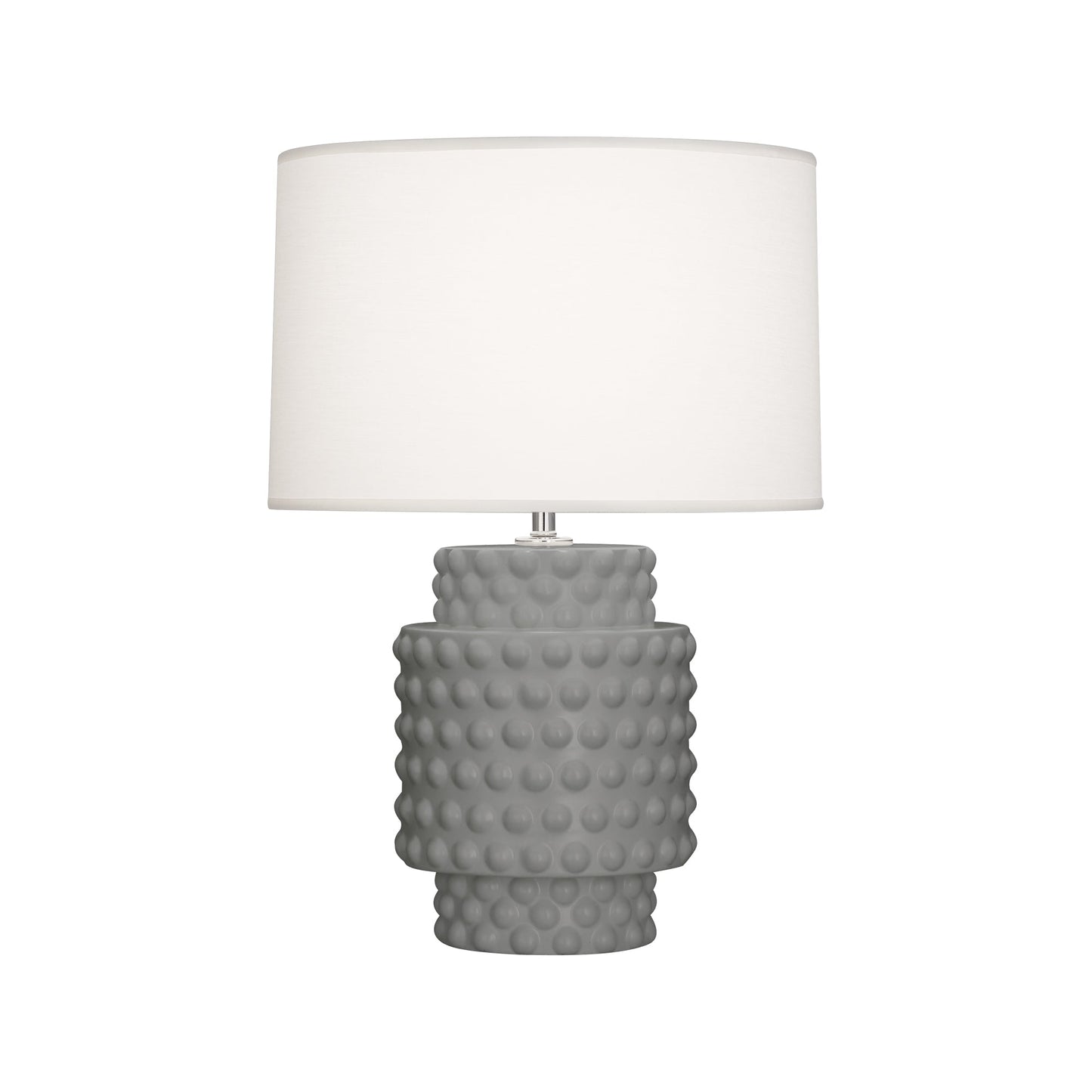 Robert Abbey  Matte Smoky Taupe Dolly Accent Lamp in Matte Smoky Taupe Glazed Textured Ceramic MST09