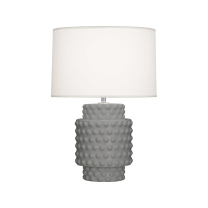 Robert Abbey  Matte Smoky Taupe Dolly Accent Lamp in Matte Smoky Taupe Glazed Textured Ceramic MST09