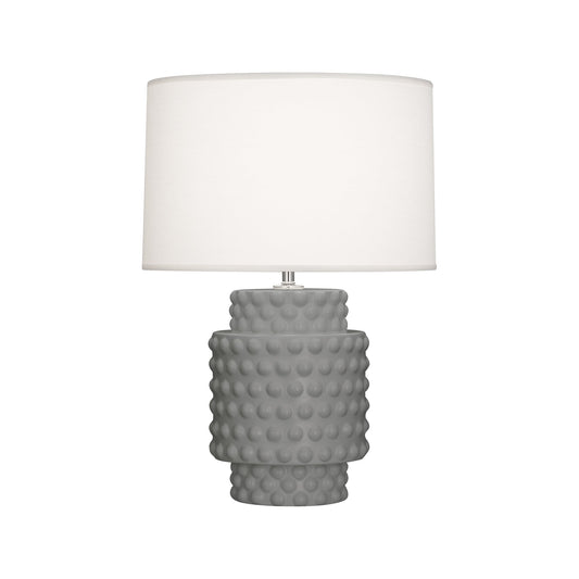 Robert Abbey  Matte Smoky Taupe Dolly Accent Lamp in Matte Smoky Taupe Glazed Textured Ceramic MST09