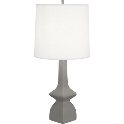 Robert Abbey  Matte Smoky Taupe Jasmine Table Lamp in MATTE SMOKY TAUPE GLAZED CERAMIC MST10