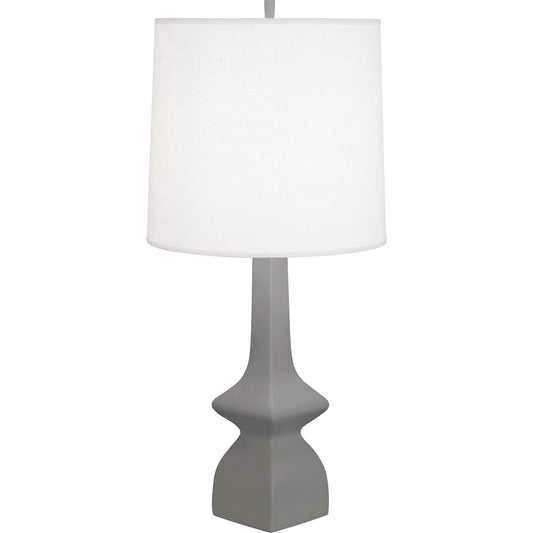 Robert Abbey  Matte Smoky Taupe Jasmine Table Lamp in MATTE SMOKY TAUPE GLAZED CERAMIC MST10