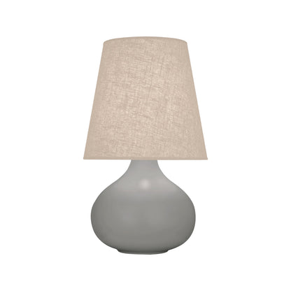 Robert Abbey  Matte Smoky Taupe June Accent Lamp in Matte Smoky Taupe Glazed Ceramic MST91