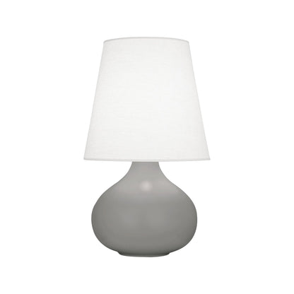 Robert Abbey  Matte Smoky Taupe June Accent Lamp in Matte Smoky Taupe Glazed Ceramic MST93