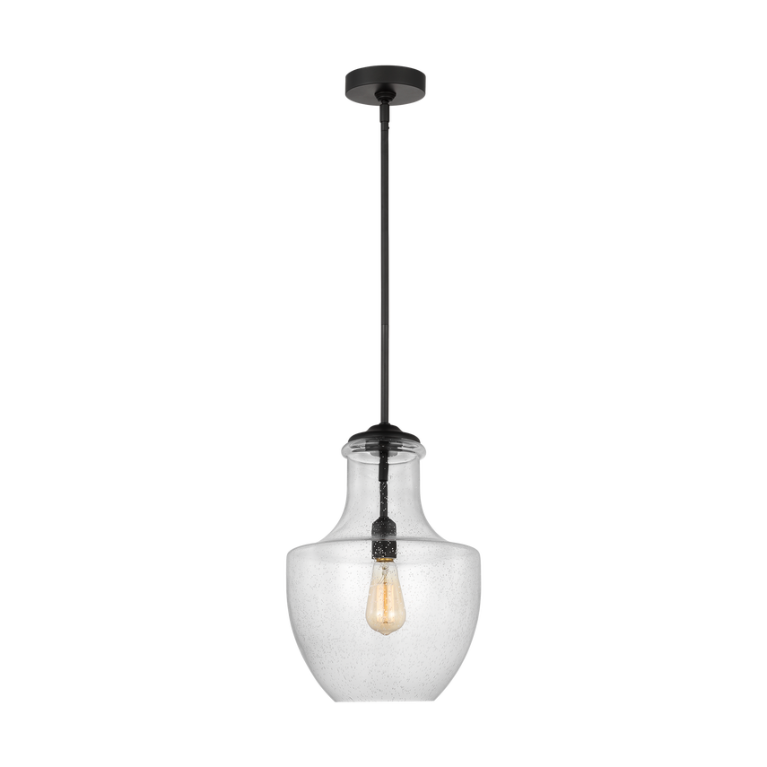 Visual Comfort Studio Sean Lavin Baylor One Light Pendant in Midnight Black P1461MBK