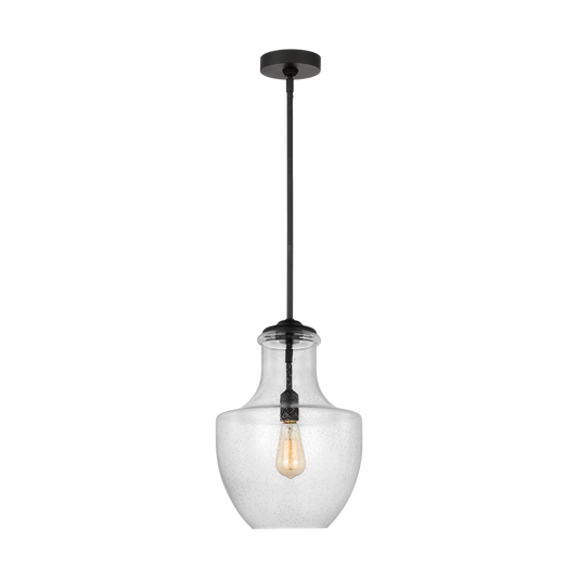 Visual Comfort Studio Sean Lavin Baylor One Light Pendant in Midnight Black P1461MBK