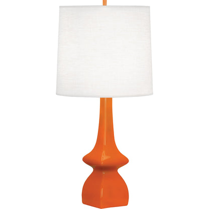 Robert Abbey  Pumpkin Jasmine Table Lamp in PUMPKIN GLAZED CERAMIC PM210