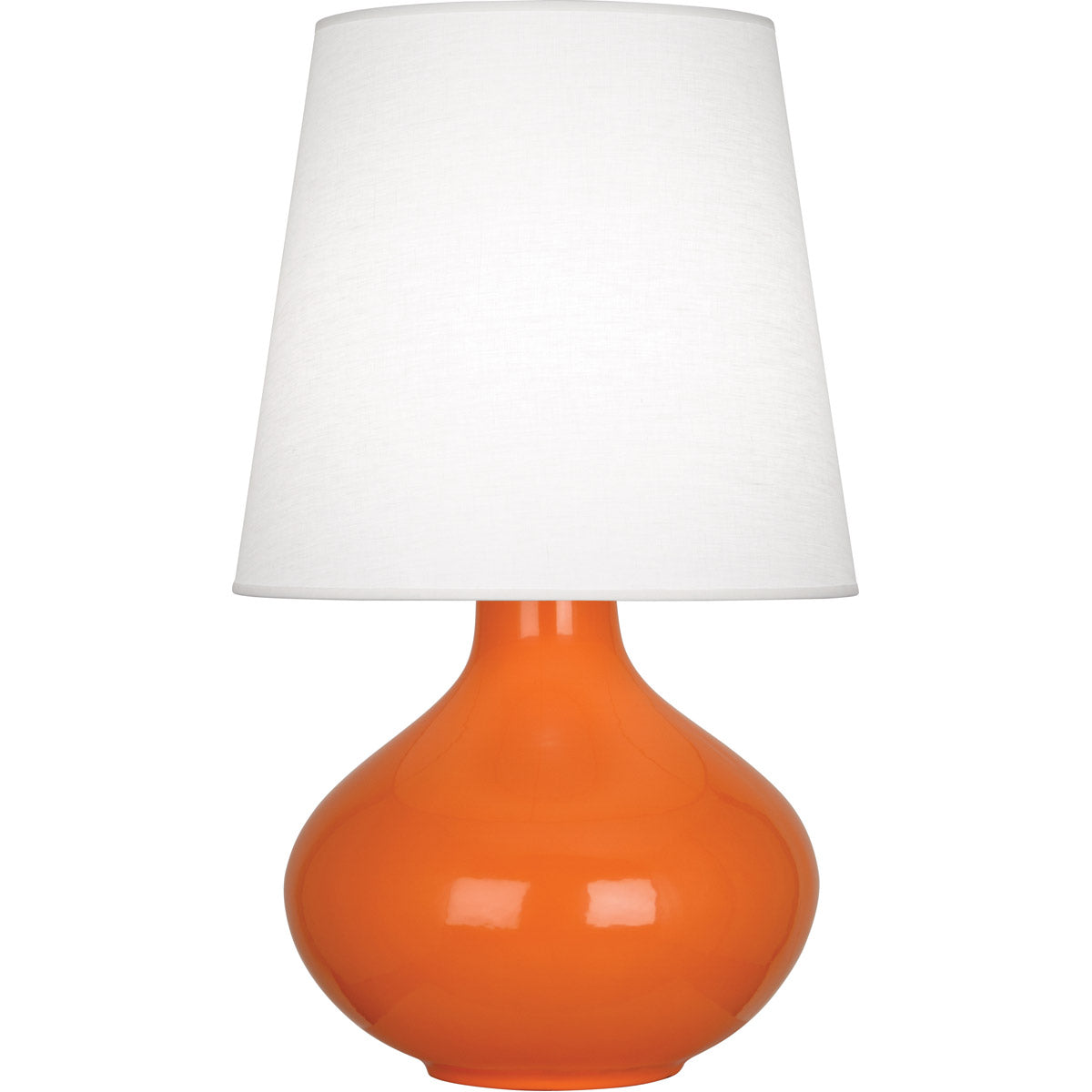 Robert Abbey  Pumpkin June Table Lamp in Pumkin Glazed Ceramic PM993