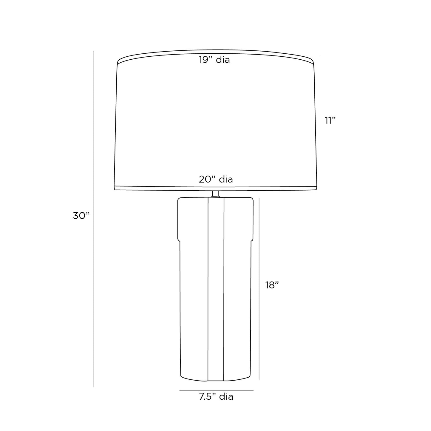 Arteriors Home Wyatt Lamp PTS06-165