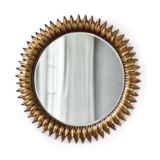 Regina Andrew Sunflower Mirror Small in Antique Gold 21-1006