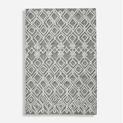 Uttermost Sieano Gray-Ivory 8 X 10 Rug 73070-8