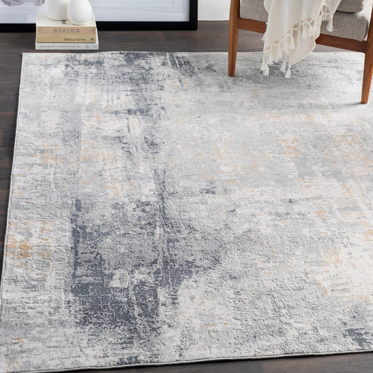 Uttermost Paoli Gray Abstract 8 X 10 Rug 71511-8