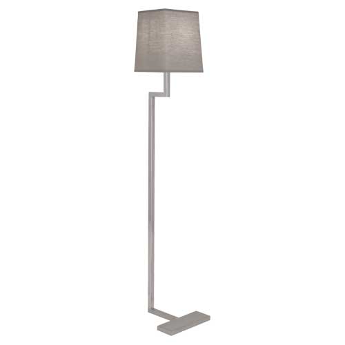 Robert Abbey  Doughnut Floor Lamp in Antique Silver S149G