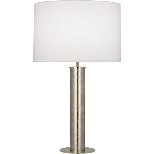 Robert Abbey  Michael Berman Michael Berman Brut Table Lamp in Polished Nickel Finish S627