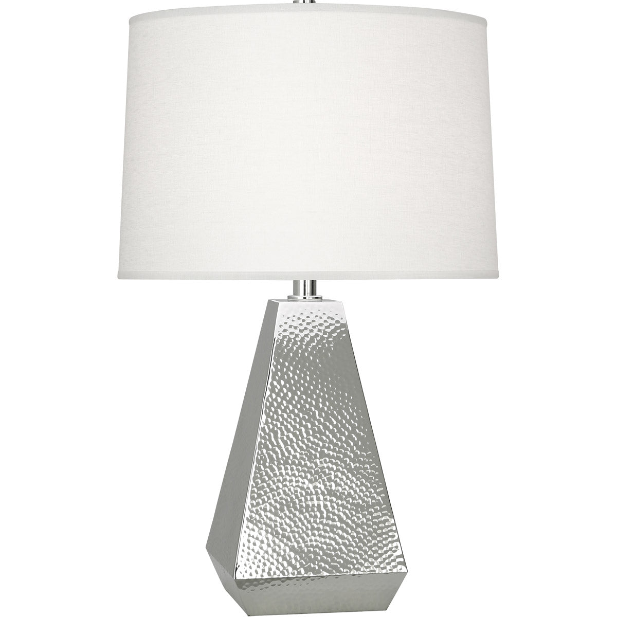 Robert Abbey  Dal Table Lamp in Polished Nickel Finish S9872