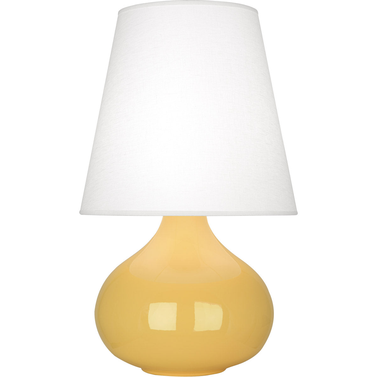 Robert Abbey  Sunset June Accent Lamp in Sunset Yellow Glazed Ceramic SU93