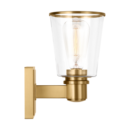 Visual Comfort Studio Chapman & Myers Alessa Sconce in Burnished Brass CV1031BBS