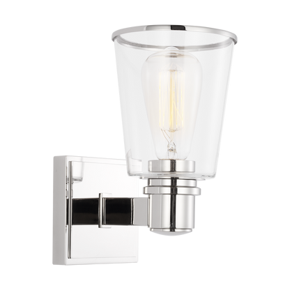 Visual Comfort Studio Chapman & Myers Alessa Sconce in Polished Nickel CV1031PN