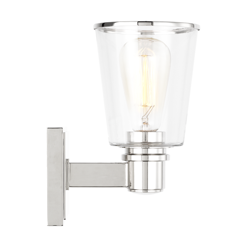 Visual Comfort Studio Chapman & Myers Alessa Sconce in Polished Nickel CV1031PN