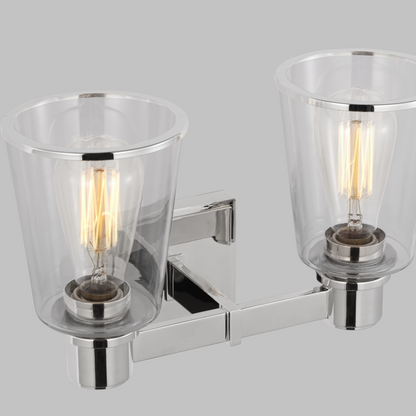 Visual Comfort Studio Chapman & Myers Alessa 2 - Light Vanity in Polished Nickel CV1032PN