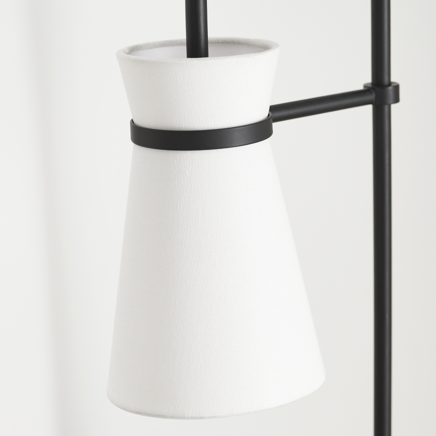 Visual Comfort Studio Drew & Jonathan Binx Medium Task Table Lamp in Midnight Black DJT1081MBK1