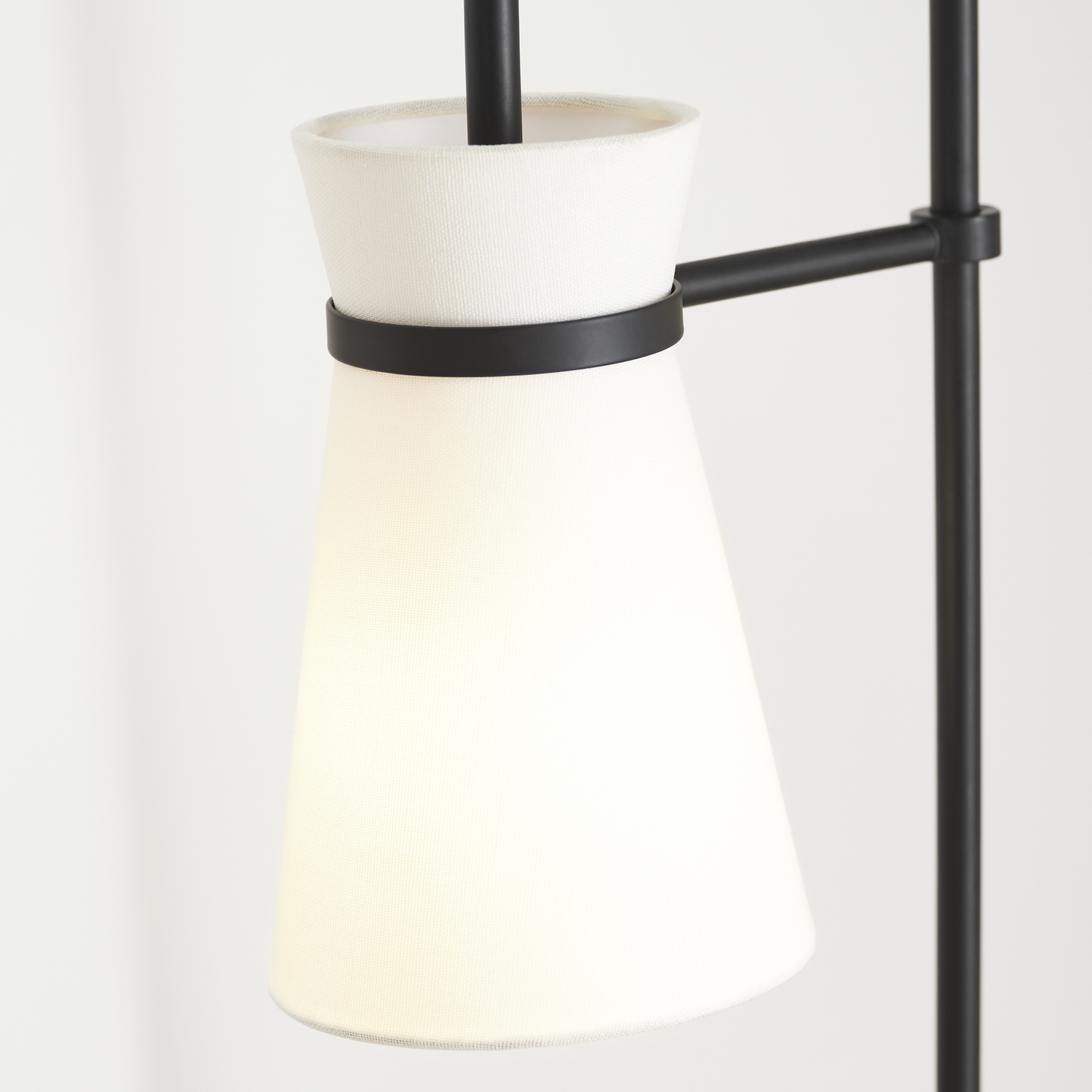 Visual Comfort Studio Drew & Jonathan Binx Medium Task Table Lamp in Midnight Black DJT1081MBK1