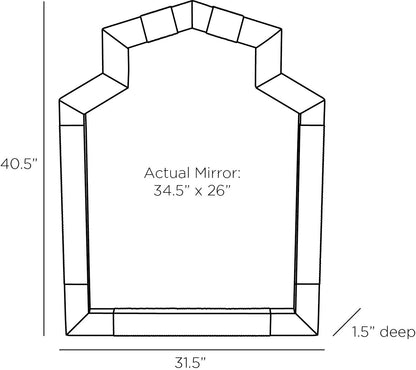 Arteriors Home Beeland Mirror WMS02