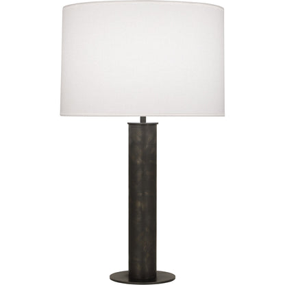 Robert Abbey  Michael Berman Michael Berman Brut Table Lamp in Deep Patina Bronze Finish Z627