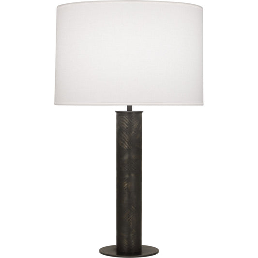 Robert Abbey  Michael Berman Michael Berman Brut Table Lamp in Deep Patina Bronze Finish Z627