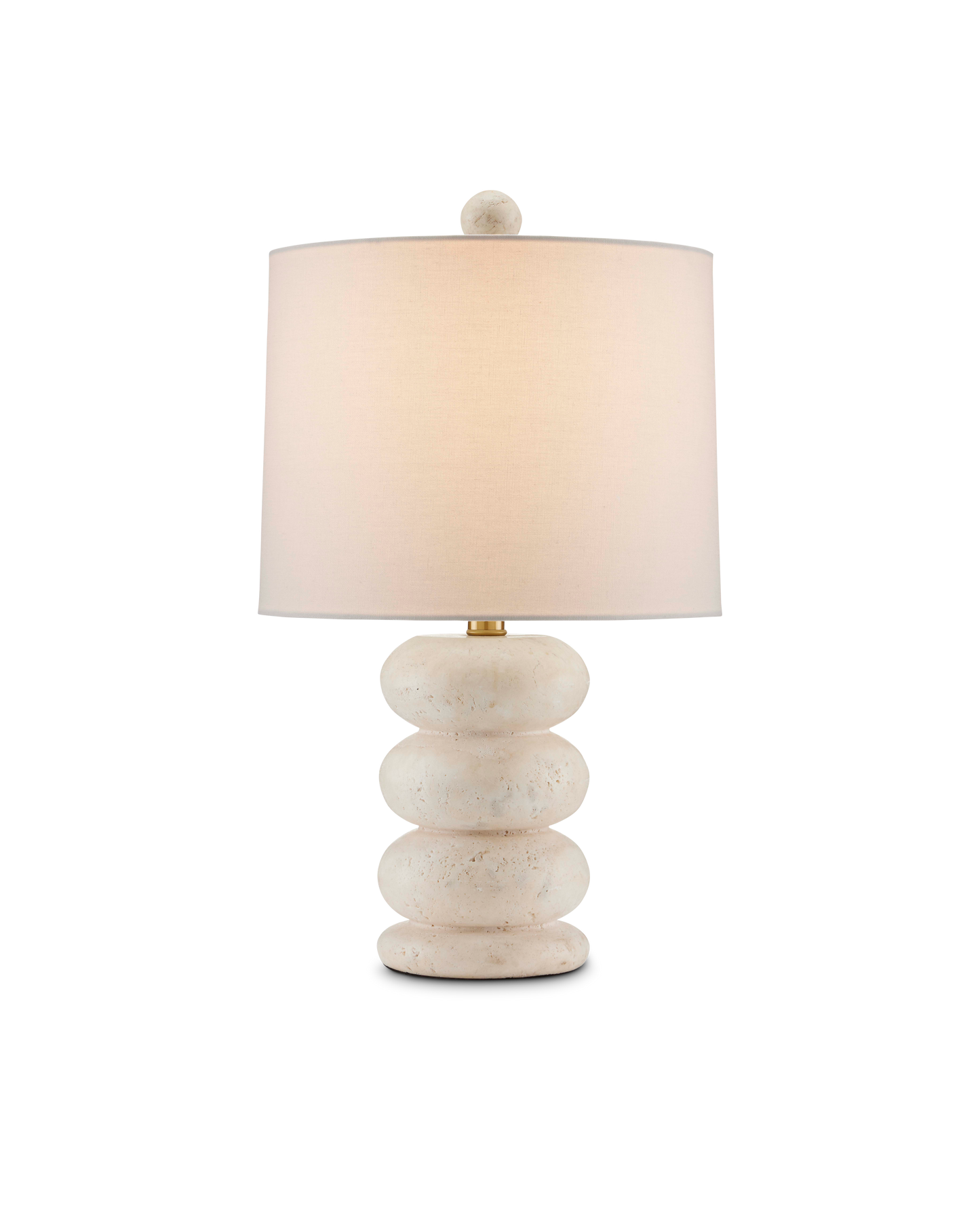 Currey & Co. Girault White Table Lamp 6000-0836