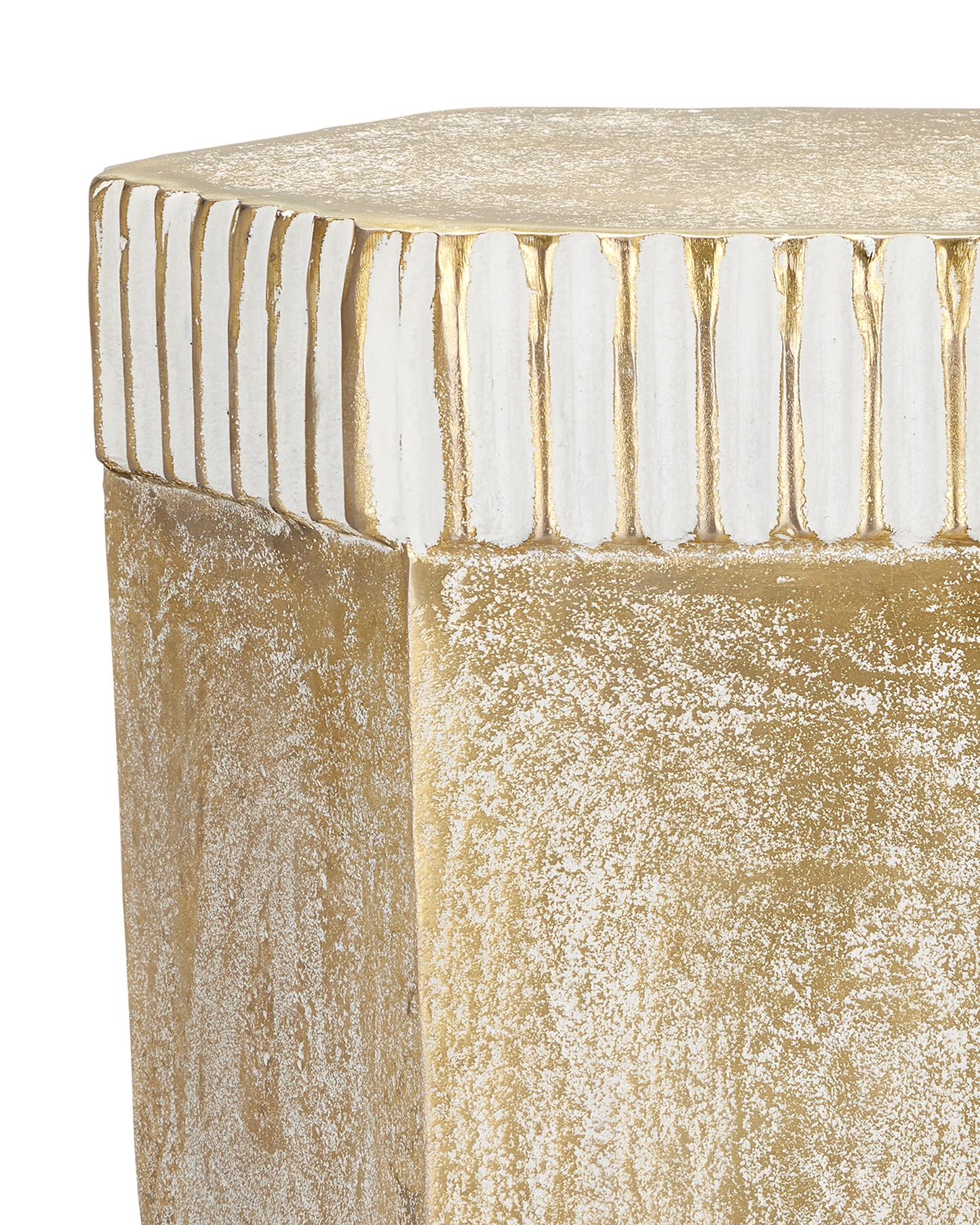 Currey & Co. Corda Champagne Accent Table 4000-0162