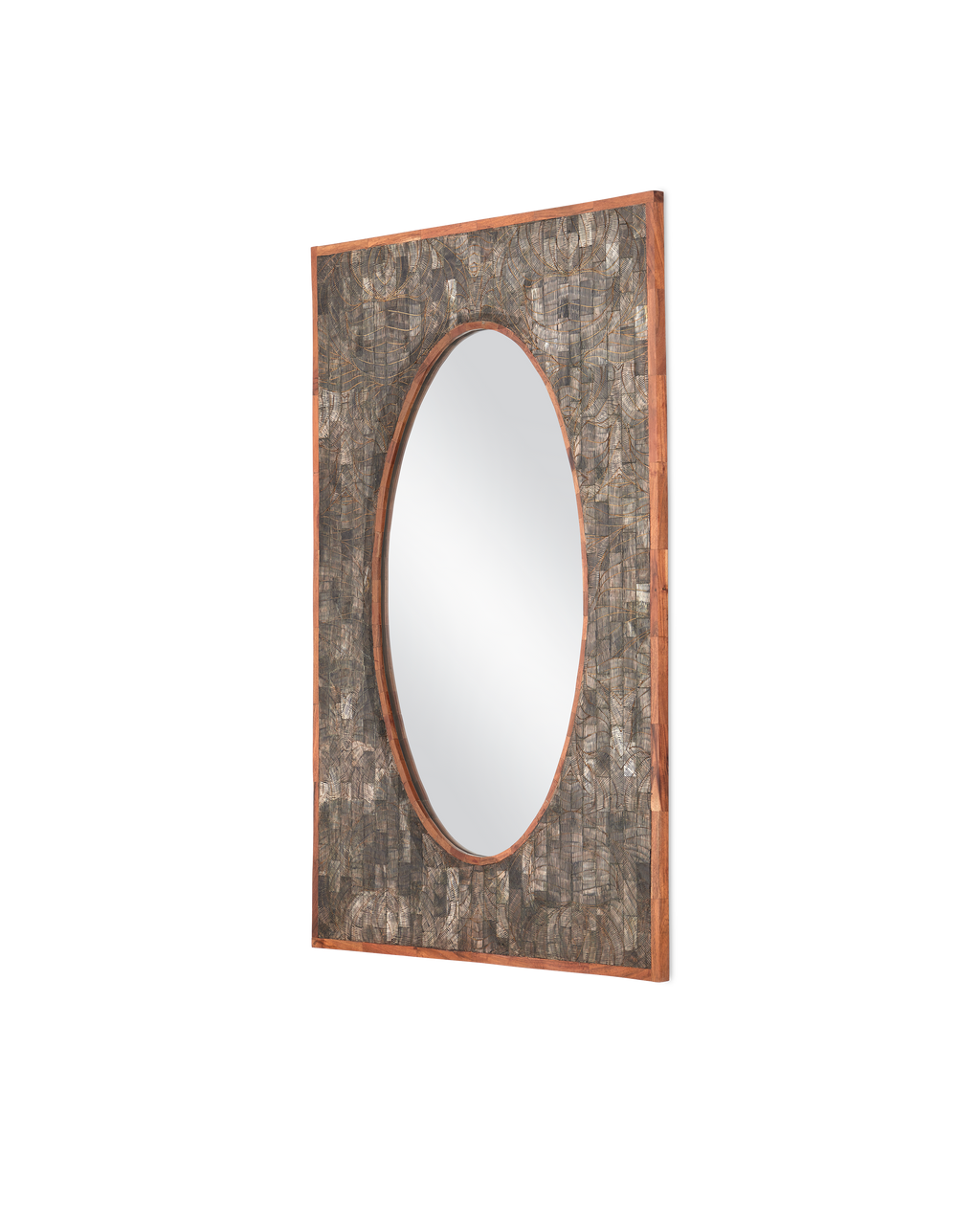 Currey & Co. Ebba Rectangular Mirror 1000-0155