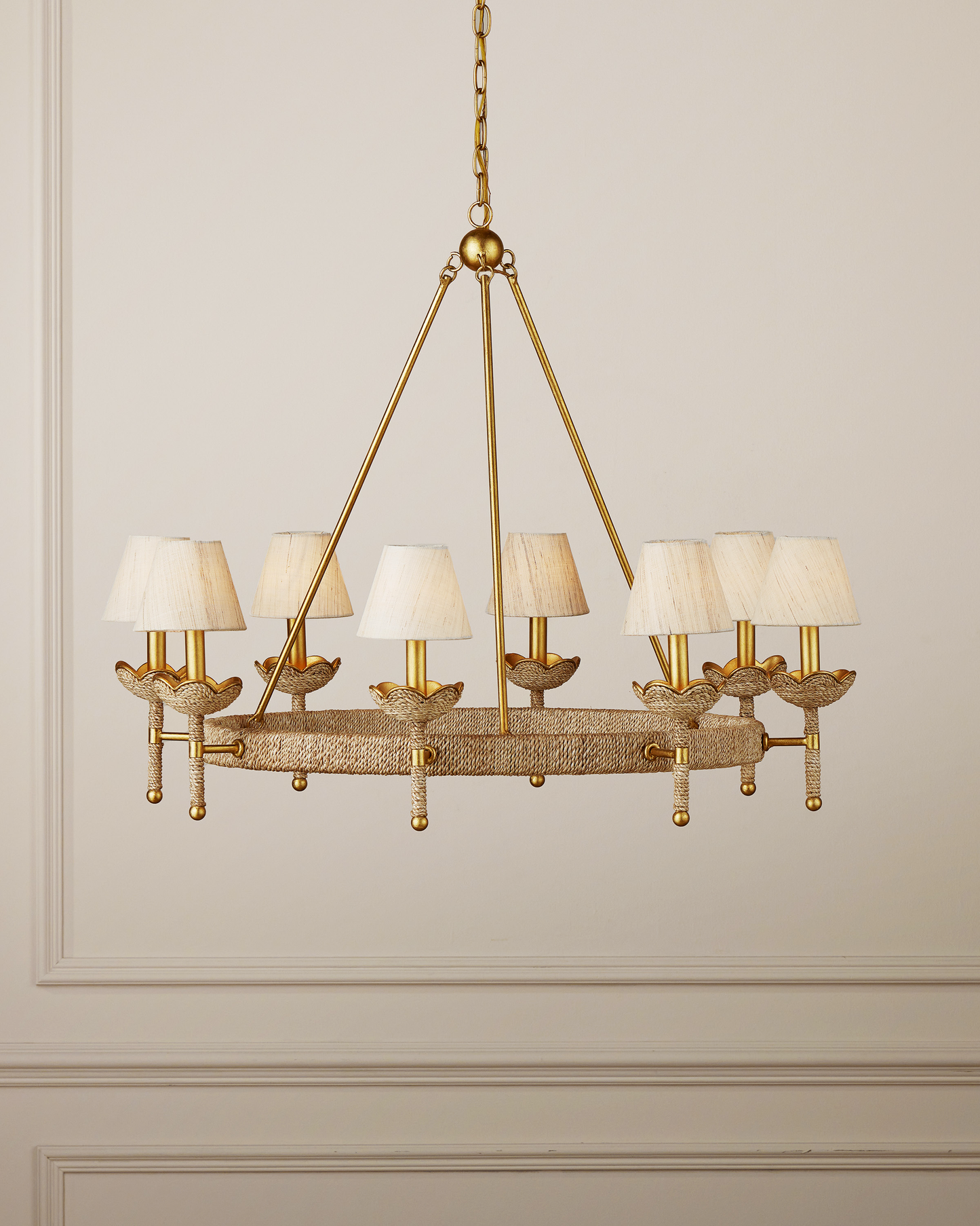 Currey & Co. Vichy Chandelier 9000-1143