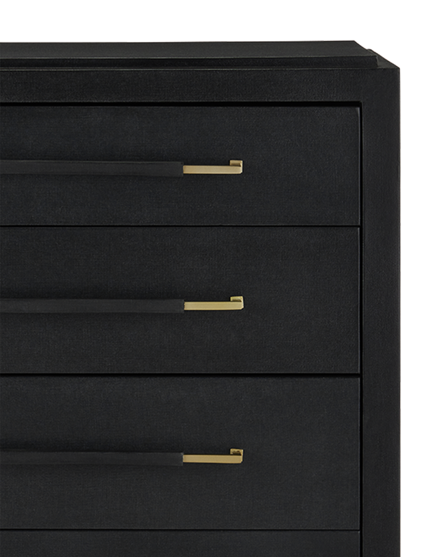 Currey & Co. Verona Black Five-Drawer Chest 3000-0248