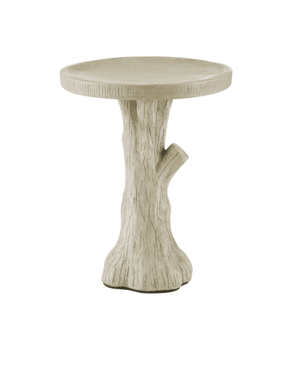 Currey & Co. Faux Bois Medium Bird Bath 2200-0045