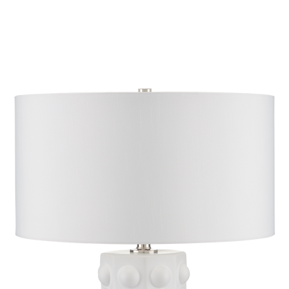 Currey & Co. Cassandra White Table Lamp 6000-0870