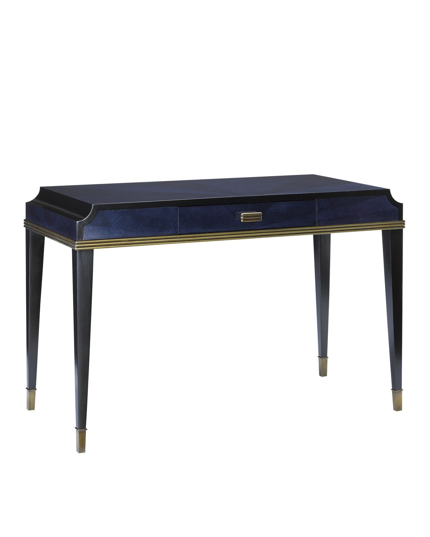 Currey & Co. Kallista Blue Writing Desk 3000-0123